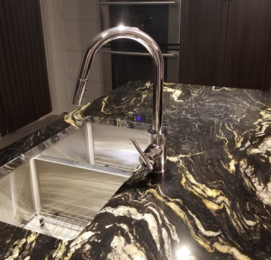 Titanium Gold Granite